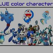 I M Blue All Blue Characters