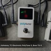 Guitar Pedal Tuner Comparison Korg Pitchblack Advance Vs Tc