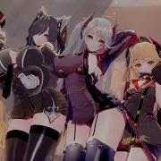 プリンツオイゲン アドミラルヒッパー アウグスト エーギル ビスマルクでGot That Boom Prinz Eugen August Hipper Ägir Bismarck アズールレーンMmd