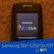 Samsung Sgh E250 On Off