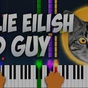 Billie Eilish Bad Guy Cat Meow Covers Piano And Cat Cover Music Tutorial Meme