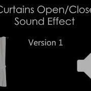 Curtain Opening Sound Effect