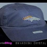 Denver Broncos Bling Ladies Reebok Hat Cap Swarovski Crystal Rhinestones