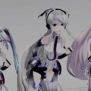 Mmd Miku Haku Luka Cyber Thunder Cider