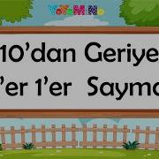 Ondan Geriye Ritmik Sayma