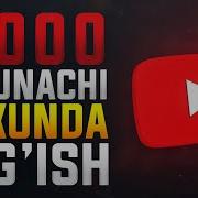 Youtube Kanalga Obunachi Yigish