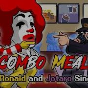 Fnf Combo Meal But Jotaro