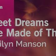 Marilyn Manson Sweet Dreams Karaoke
