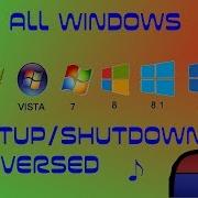 All Windows Startup And Shutdown Sounds Reversed