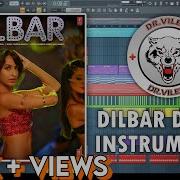 Dilbar Dilbar Only Music Instrumental With 8D Audio