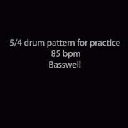 5 4 85 Bpm Drum Machine Loop Pattern