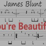 Guitar Solo Tab You Re Beautiful James Blunt