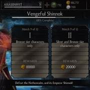 Vengeful Shinnok Normal Challenge Mortal Kombat X Mobile Ios