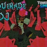 New Masquerade Dj Tds Skin Showcase Masquerade Dj Tds Roblox Tds Skins