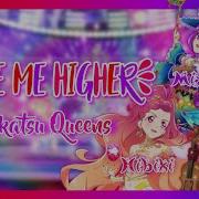 Aikatsu On Parade Take Me Higher Short Lyrics Mizuki Elza Hibiki Aikatsu Queens