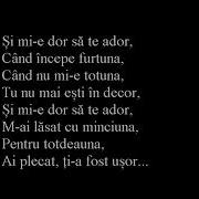 Karaoke Si Mie Dor Sa Te Ador