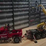 Lego Technic Crane Truck 8258 B Model Functions