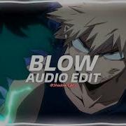 Blow Edit Audio