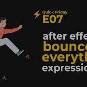 Bounce Expression In After Effects