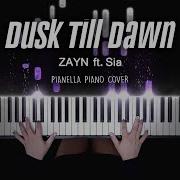 Dusk Till Dawn Piano Version