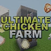 Minecraft Ultimate Automatic Chicken Farm Vollautomatische Hühner