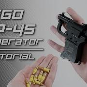 Lego Fp 45 Liberator Pistol Tutorial