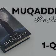 Muqaddima Kitobi Audio
