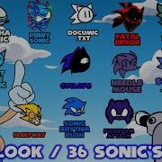 Fnf Look 36 Sonics