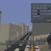 Palm Jumeirah Monorail Minecraft