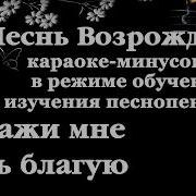 005 Скажи Мне Весть Благую Песнь Возрождения