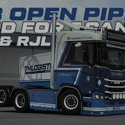 Euro Truck Simulator 2 Scania Nex Gen V8 Open Pipe Sound Mod