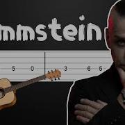 Rammstein Sonne Fingerstyle Guitar Tabs