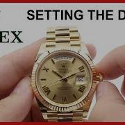 How To Set Day Date On Your Rolex Watch