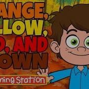 Orange Yellow Red And Brown
