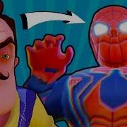 Привет Сосед Стал Пауком Мод На Привет Сосед Человек Паук В Игре Hello Neighbor