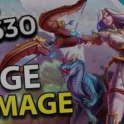 Big Damage Cassie Build 1630 Damage Per Shot Dragoncaller Skin Paladins Gameplay