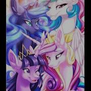 Mlp Princess Celestia Luna Cadence Twilight Tribute