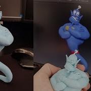 Genie From Alladin 3D Print Zbrush 2018 Modeling Timelapse