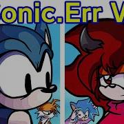 Fnf Vs Sonic Err