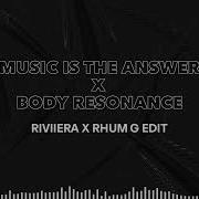 Music Is The Answer X Body Resonance Rhum G X Riviera Edit