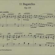 11 Bagatelles Op 119 4 Andante Cantabile