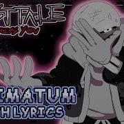 Ultimatum With Lyrics