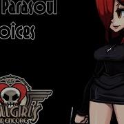 Skullgirls Salty Parasoul Voices