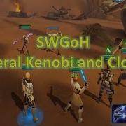 Star Wars Galaxy Of Heroes General Kenobi And The Clone Army Gameplay