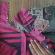 Pleated Night Dress Neck Stitching Method Nighty Frill Stitching Video