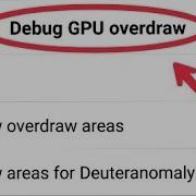 Select Debug Gpu Overdraw Settings In Xiaomi Redmi Note 5 Pro