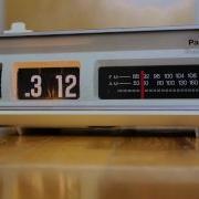 Panasonic Flip Clock Vintage Alarm Clock Radio Eames Rc 6002 6005