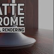 Matte Chrome Material Tutorial Vray 3 4 Sketchup 2016 2017