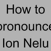 Ion Nelu