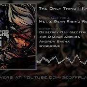 The Only Thing I Know For Real Ft Sasha Drk Hq Audio From Metal Gear Rising Revengeance